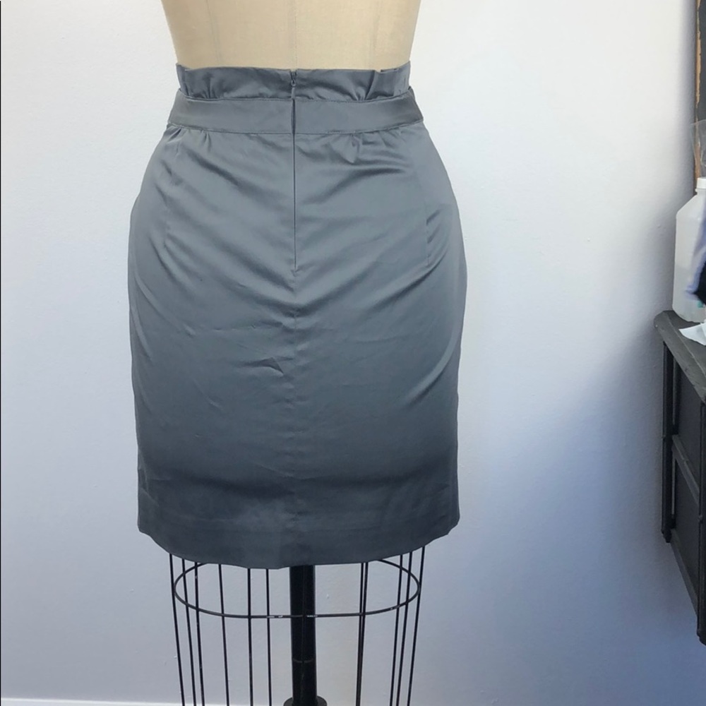 BCBG Maxazria grey pencil skirt - Picture 3 of 6